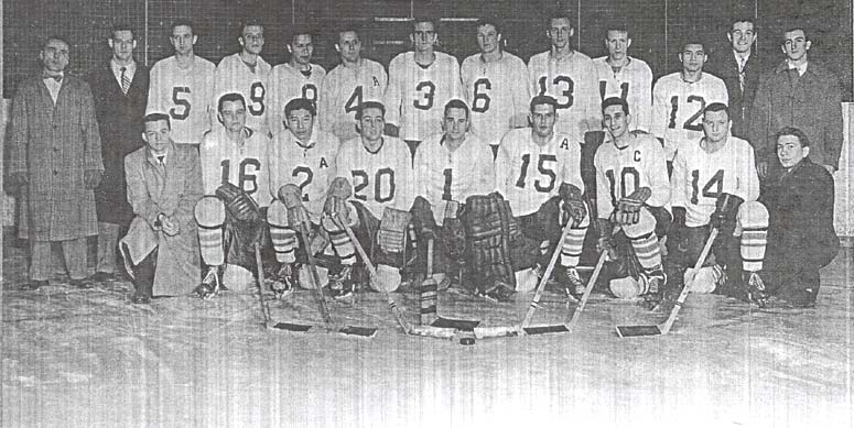 1955-56 ryerson rams hockey team